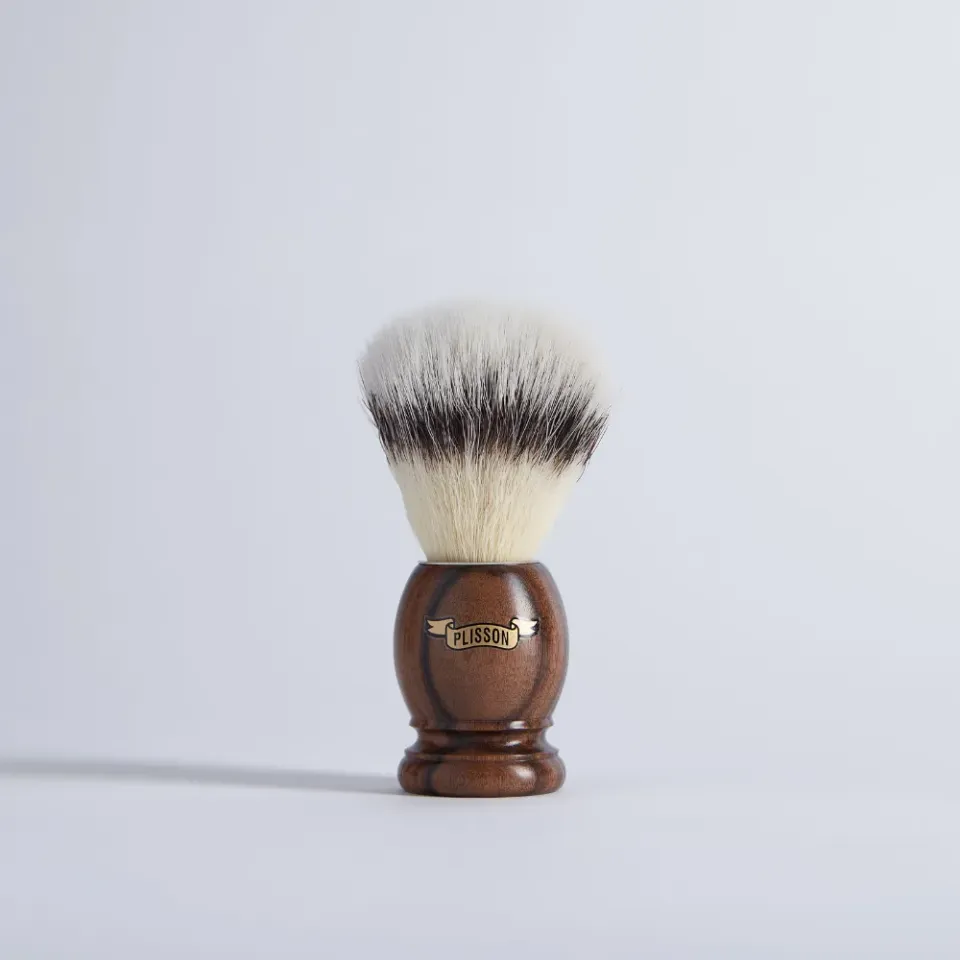 Plisson 1808 rakborste ebenholts syntet stl 12