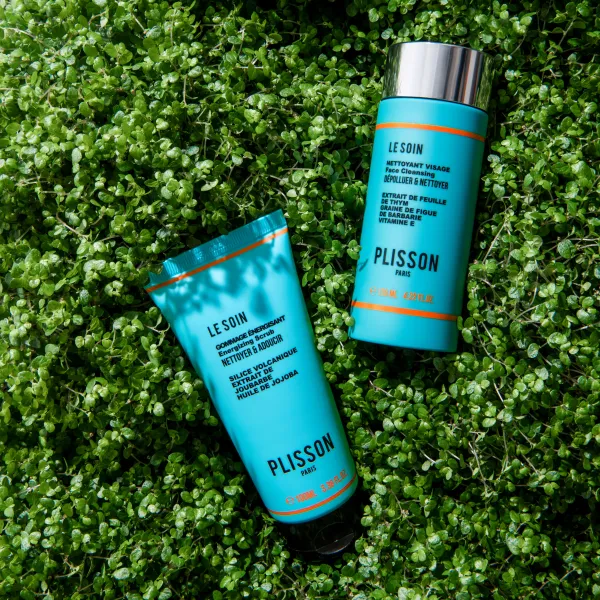 Plisson 1808 Bonne Mine ansiktskit gel + peeling oren hud