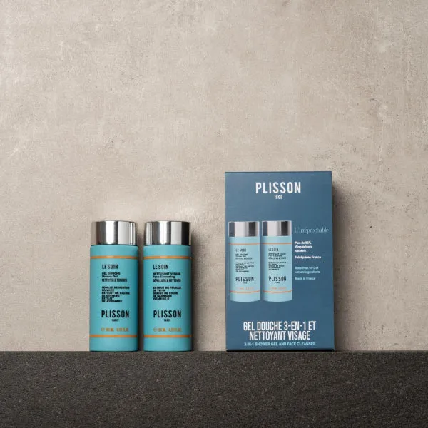 Plisson 1808 Duo L’Irréprochable hudvårdsset fet hy