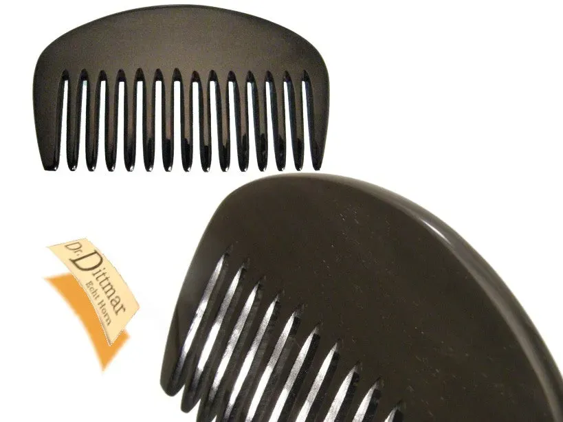 Dr Dittmar Afro kam i buffelhorn 10,5 cm antistatisk