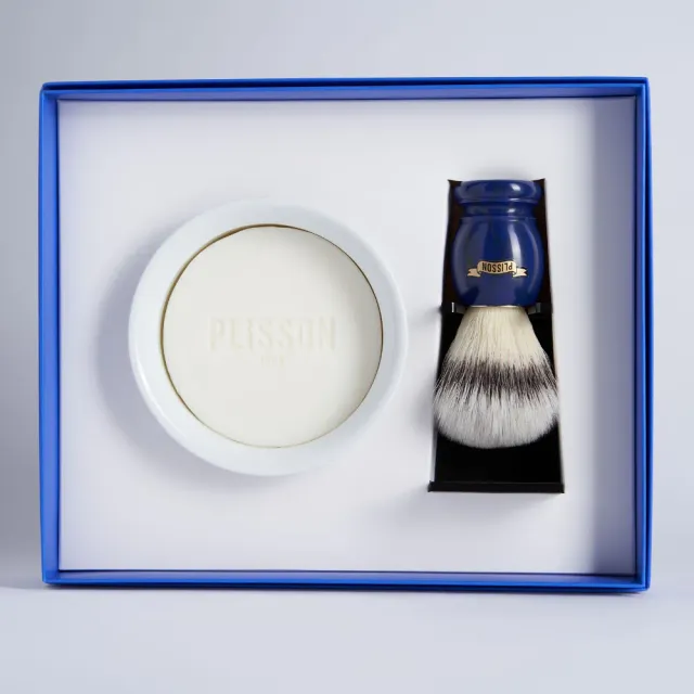 Plisson 1808 Napoléon rakset blå fiber 12 present