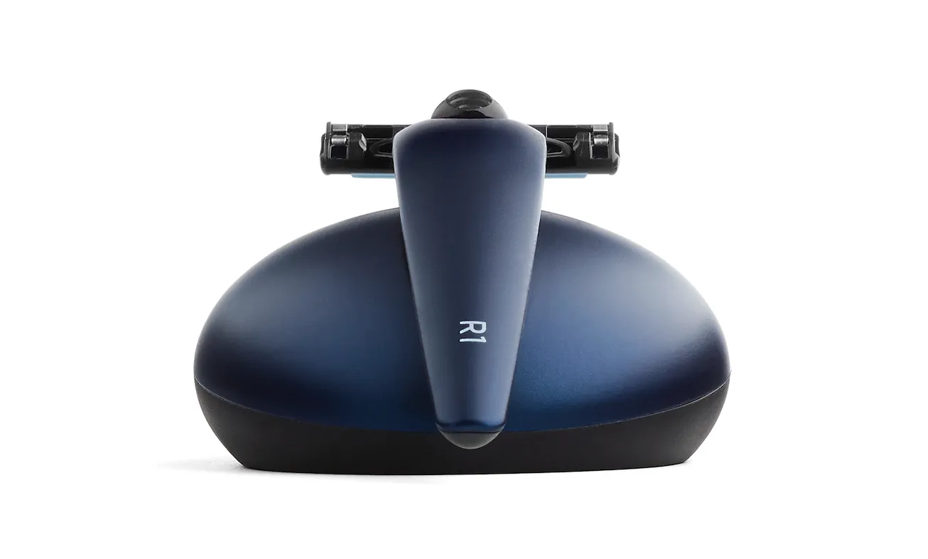 Bolin Webb R1 Matte Blue rakhyvel med ställ Mach3