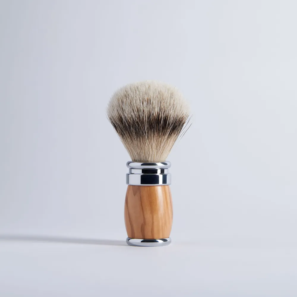 Plisson 1808 Olivier rakset 3-delar Fusion olivträ