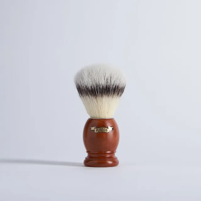 Plisson 1808 Original rakborste bruyère stl 12 syntetisk