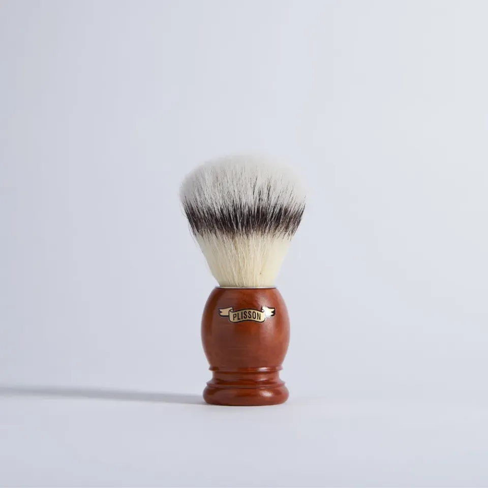 Plisson 1808 Original rakborste bruyère stl 12 syntetisk