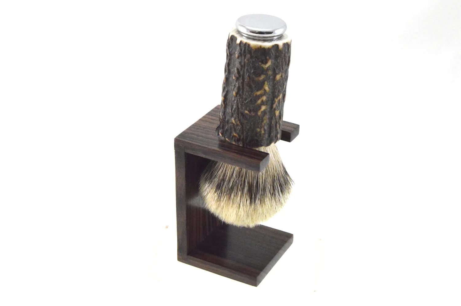 Dr. Dittmar rakborste hjorthorn silvertip