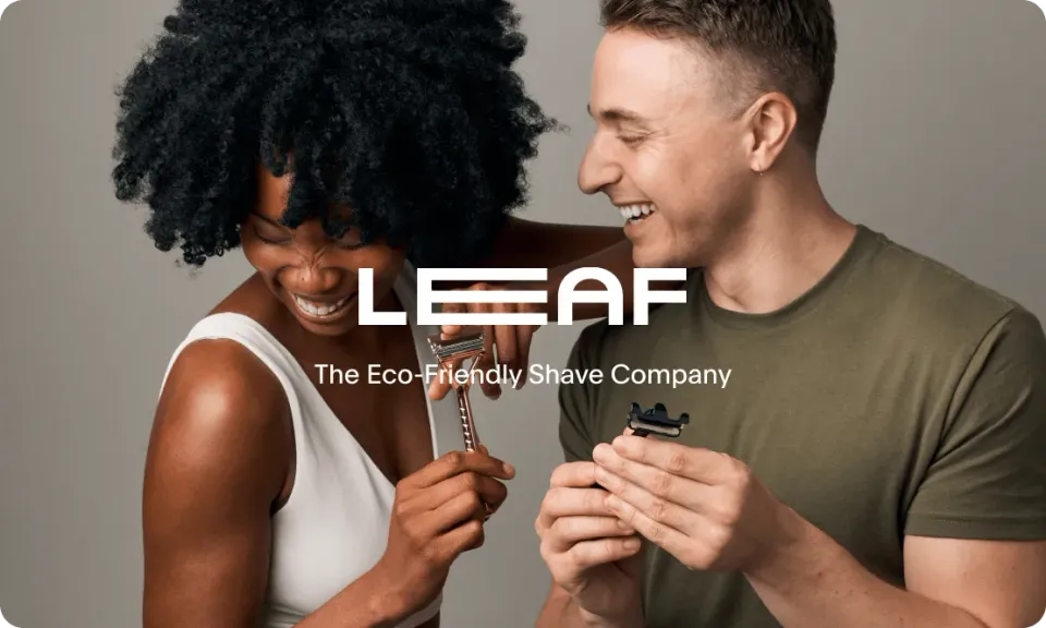 LEAF Shave presentkort rakhyvel gåva
