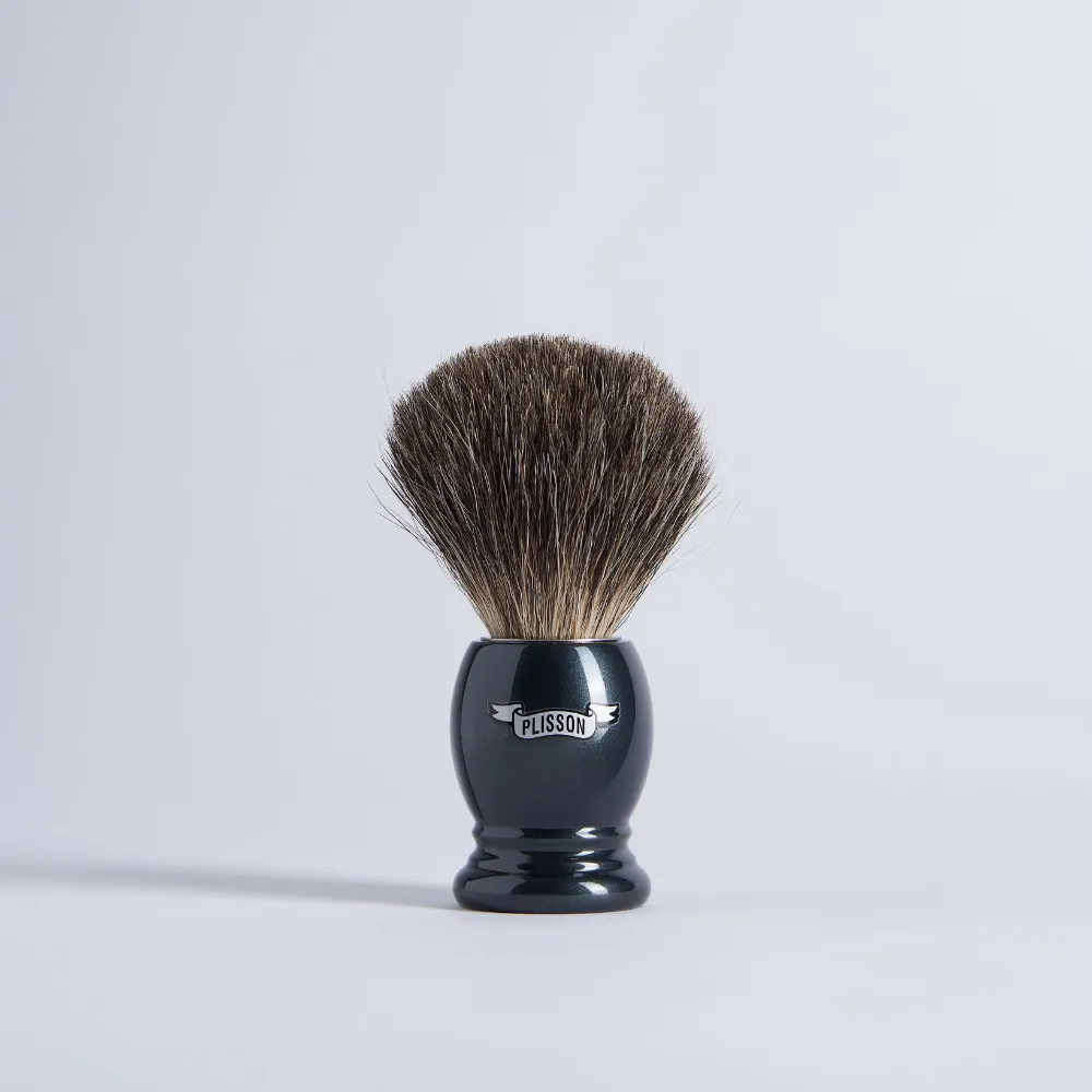 Plisson 1808 Essentiel rakset Mach3 3-delar gråvling