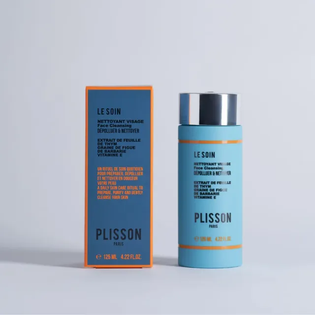 Plisson 1808 ansiktstvätt gel Azur Sauvage daglig