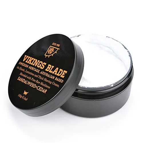 Vikings Blade Sandalwood Cedar rakkräm 5,3 oz sandelträ
