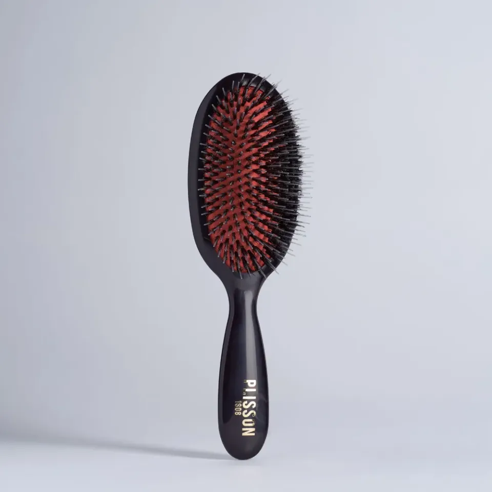 Plisson 1808 hårborste vildsvin nylon mellan 21 cm