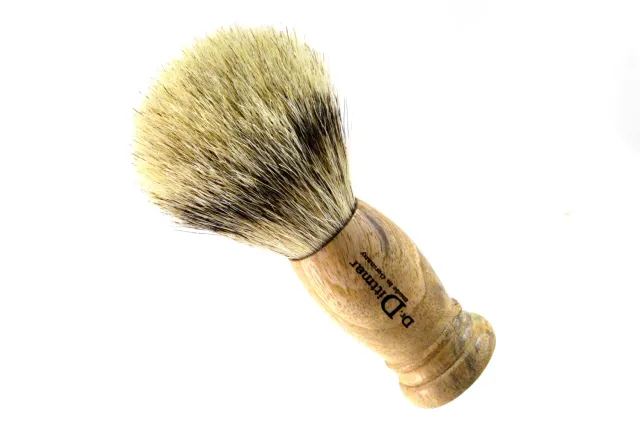 Dr Dittmar Barber Style Mango rakborste silvertip