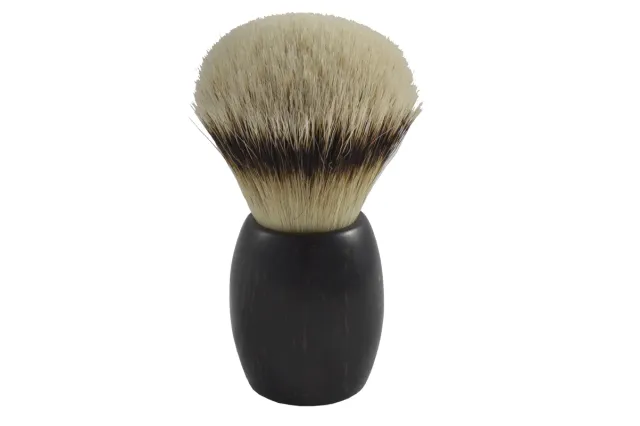 Dr. Dittmar rakborste ebenholts silvertip 30 mm 100 g