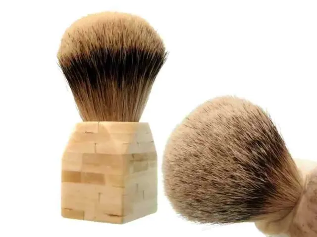 Dr. Dittmar rakborste silvertip 28 mm benskaft