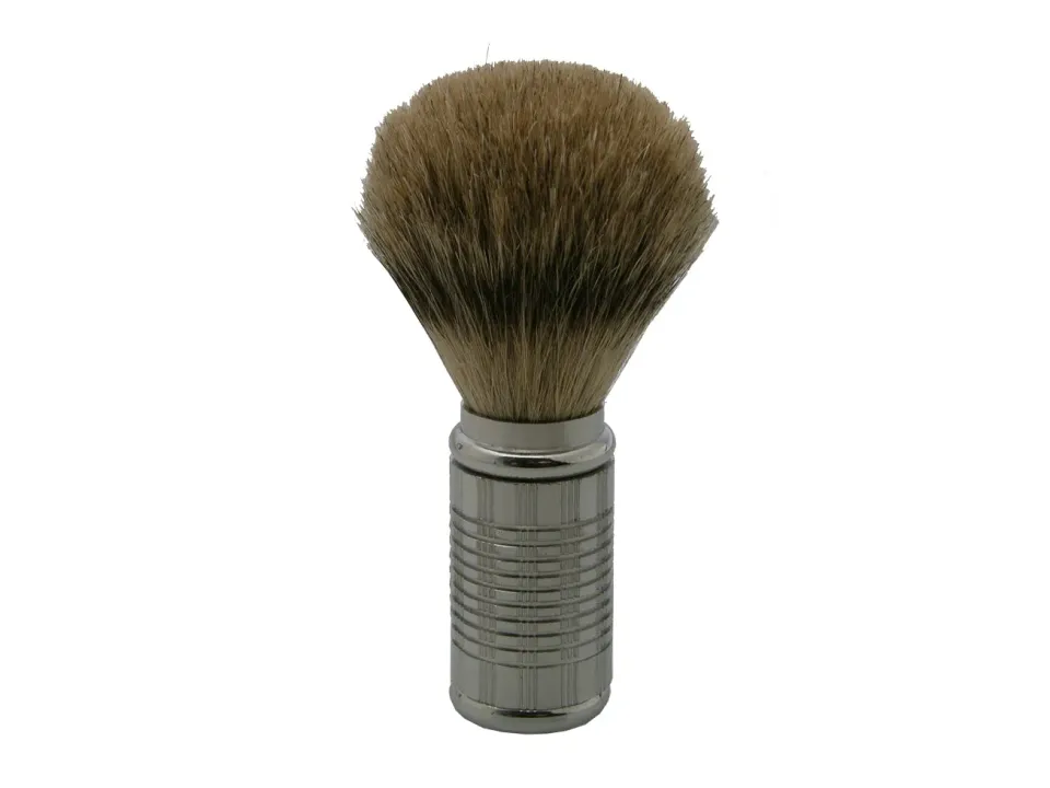 Dr. Dittmar Cross rakborste mässing krom 22 mm
