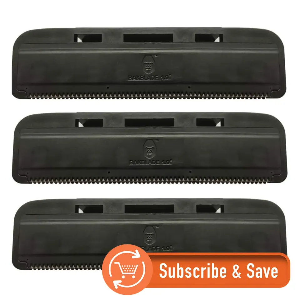 BaKblade DryGlide ersättningsblad rakhyvel 12-pack torrglid