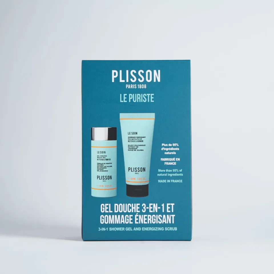 Plisson 1808 Puriste hudvårdsset duo scrub
