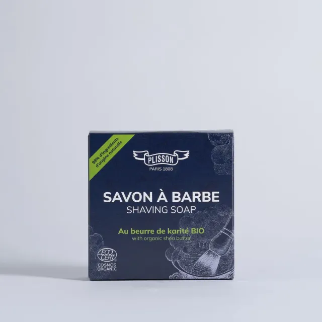 Plisson 1808 raktvål sheasmör BIO 80 g Cosmos Organic