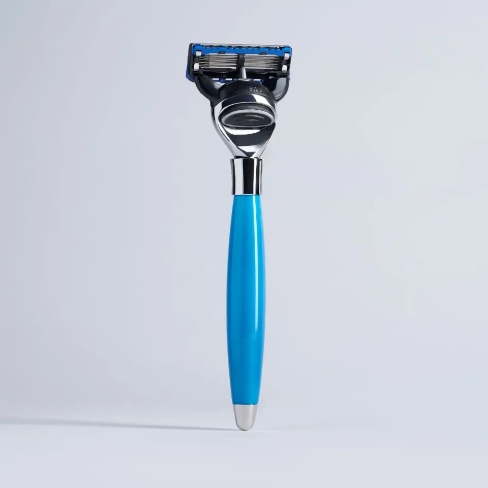 Plisson 1808 Bleu Estérel rakhyvel Fusion blå second sort