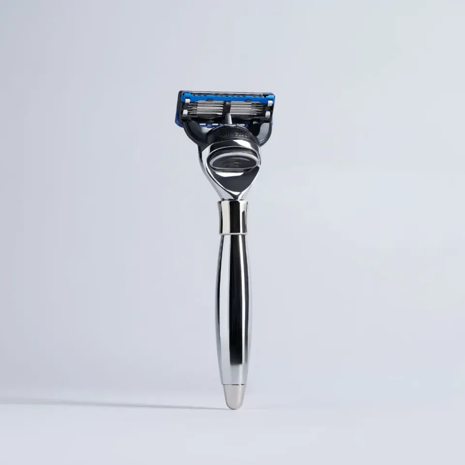 Plisson Voyage reserakhyvel Fusion palladium mässing