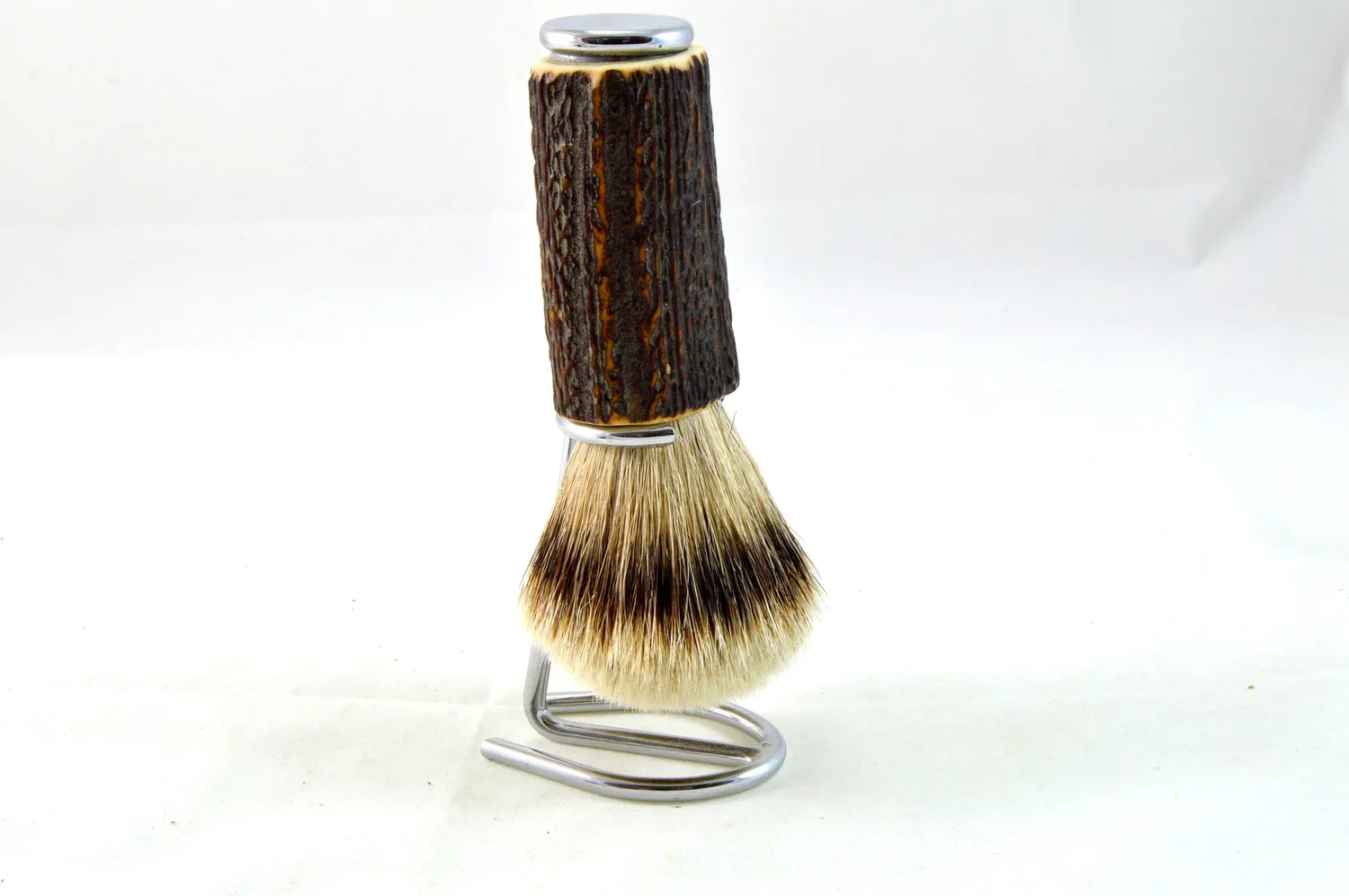 Dr. Dittmar rakborste hjorthorn silvertip