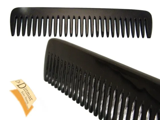 Dr. Dittmar afrokam horn 18,5 cm antistatisk