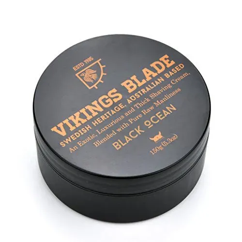 Vikings Blade Black Ocean rakkräm 5,3 oz mörk doft