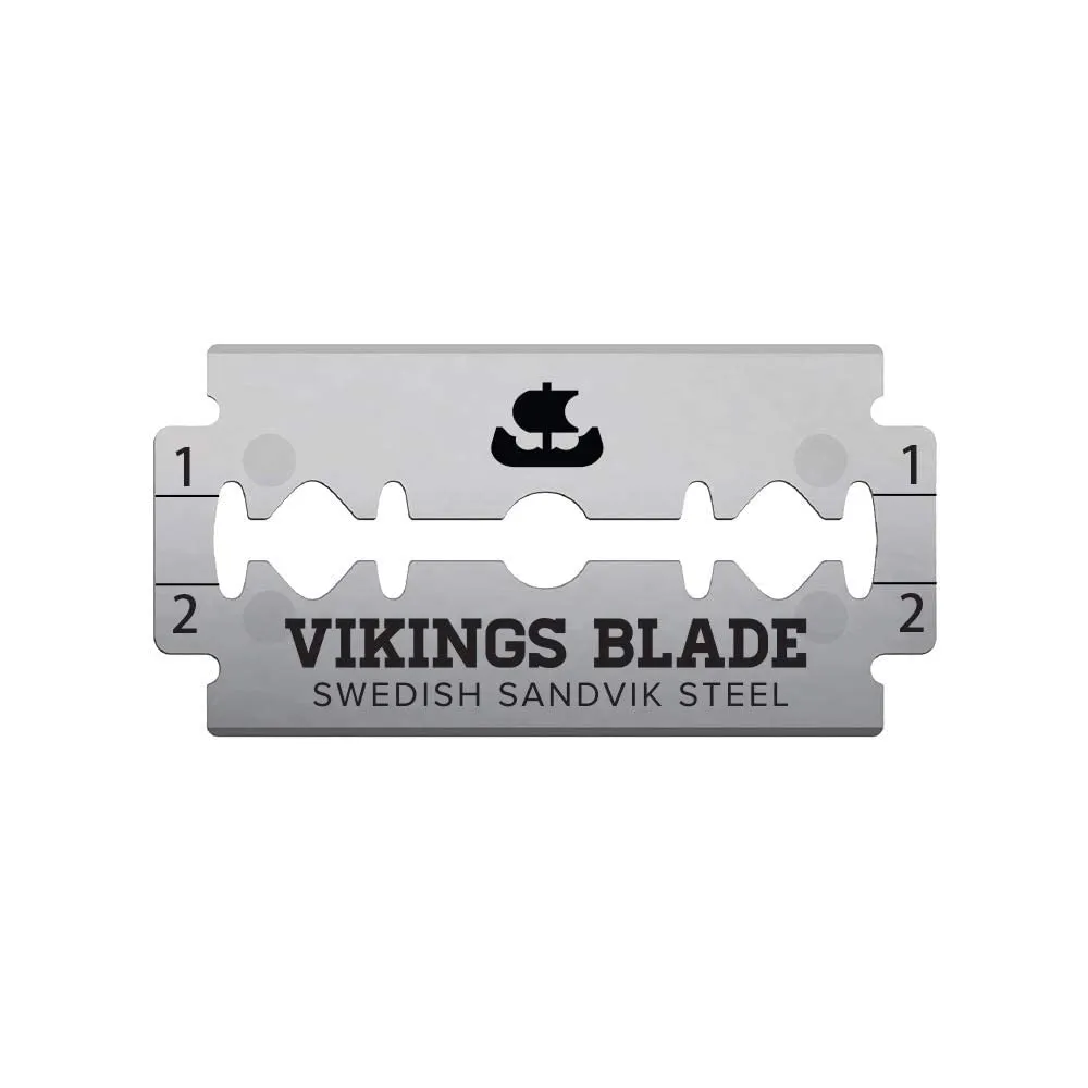 Vikings Blade Cayenne Hot rakblad 10-pack halvvassa