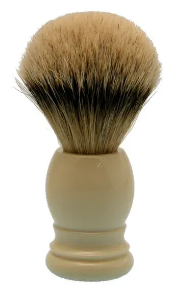 Dr. Dittmar Classic Style rakborste silvertip ivory 23 mm