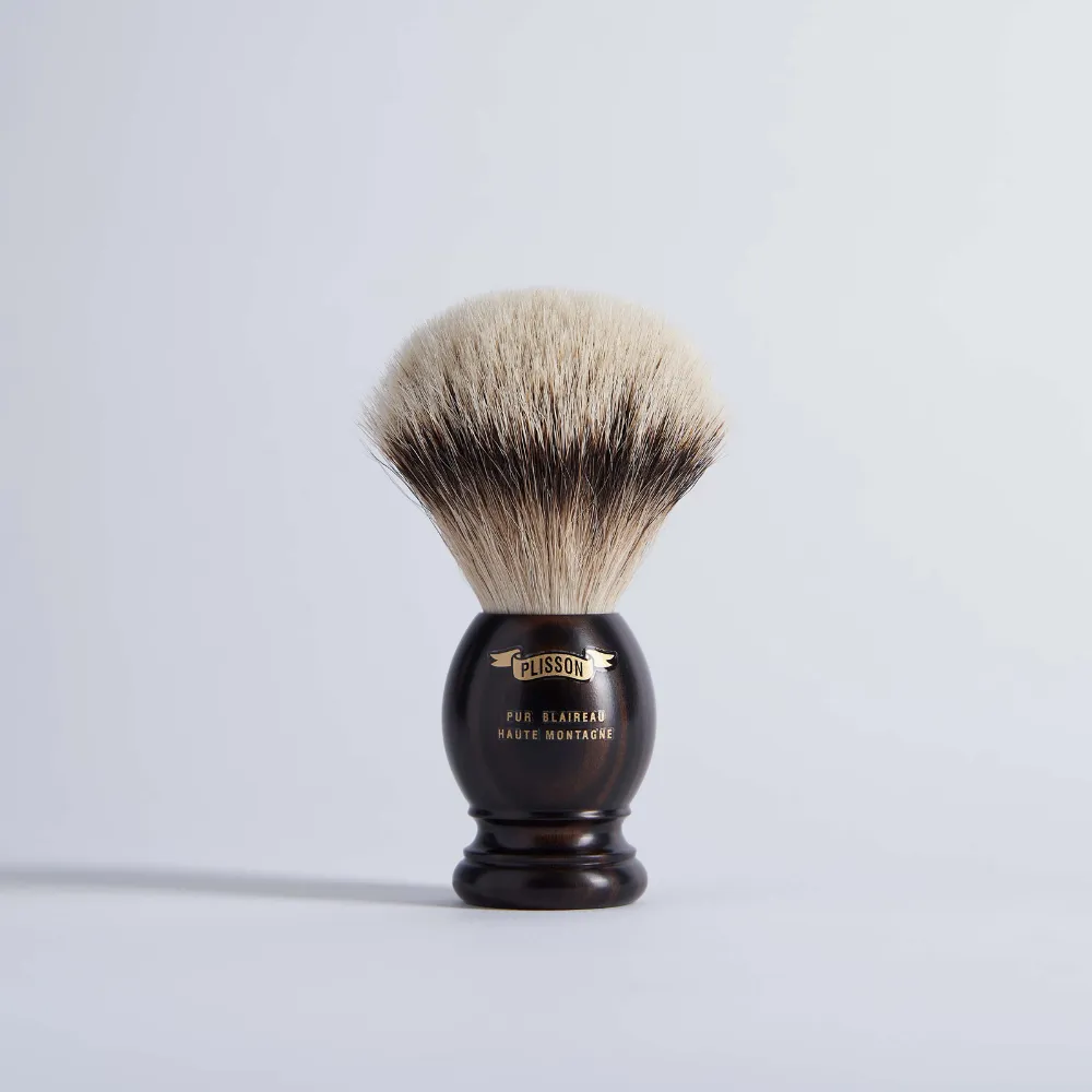 Plisson 1808 Macassar rakborste high mountain storlek 12