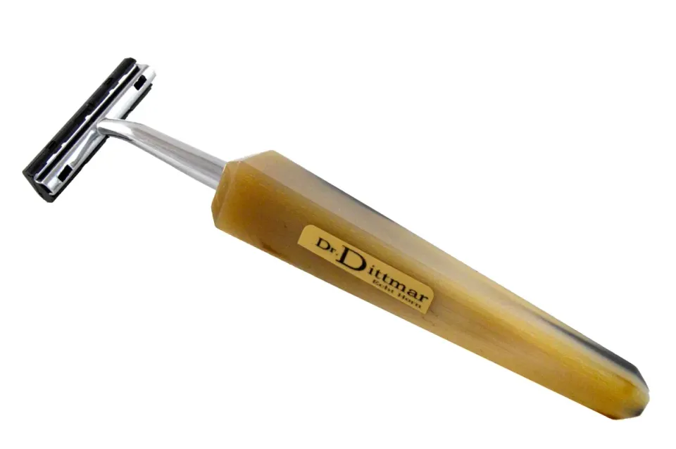 Dr. Dittmar G2 rakhyvel ljust horn konisk