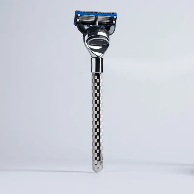 Plisson 1808 rakhyvel Fusion hexagonal palladium carreaux