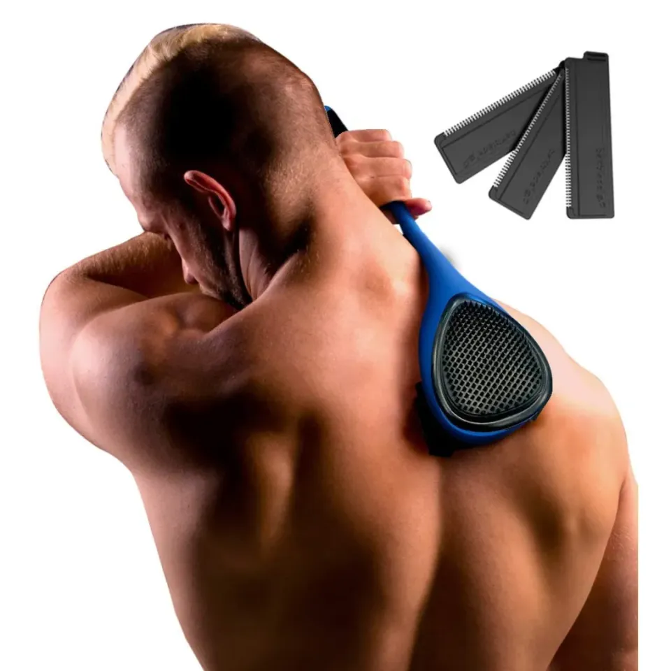 BaKblade 2.0 Elite Plus rygghyvel med 3 blad våt torr