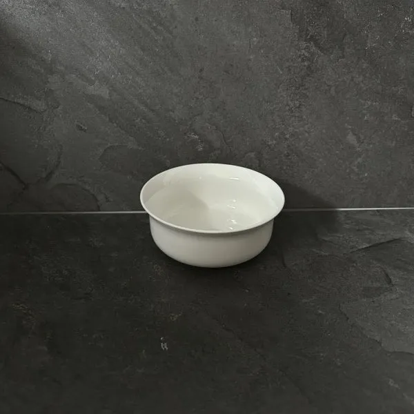 Plisson 1808 Essentiel rakskål porslin presque parfait