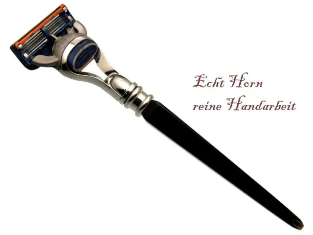 Dr. Dittmar Real Horn konisk rakhyvel buffelhorn