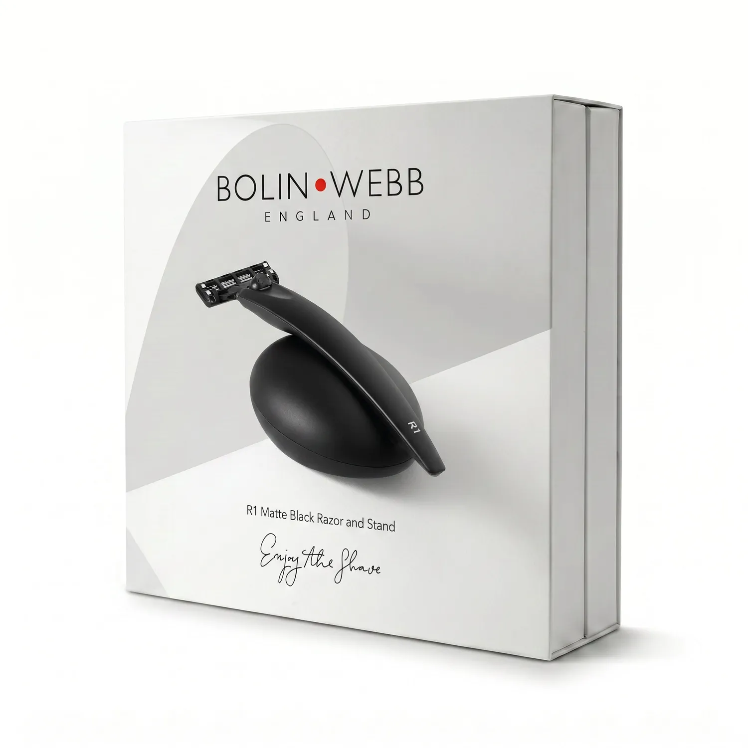 Bolin Webb R1 Matte Black rakhyvel med ställ Mach3