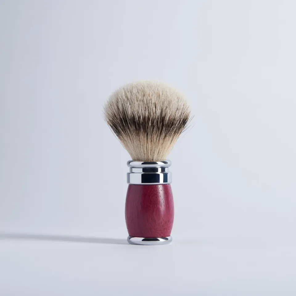 Plisson 1808 Amarante raksborste stl 12 vitfjäll