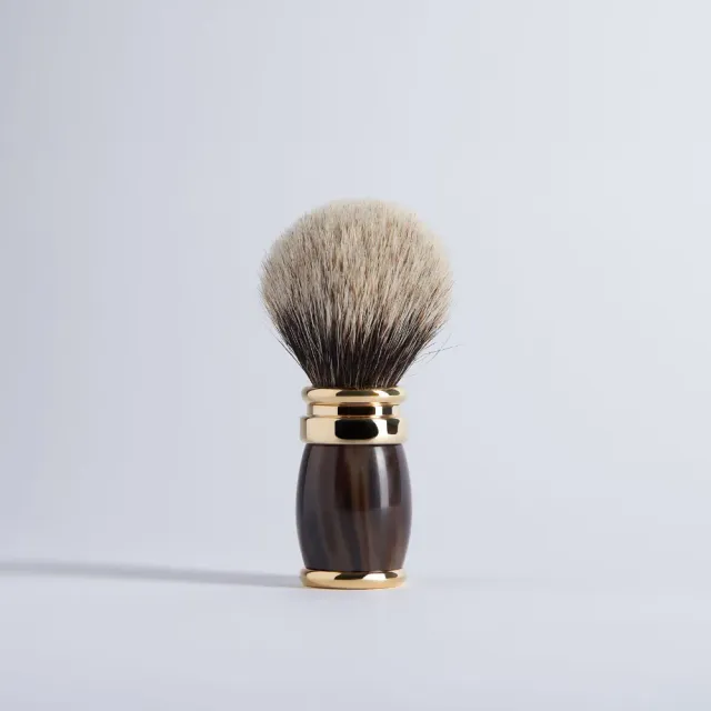 Plisson 1808 Joris Corne Or rakborste horn stl 12