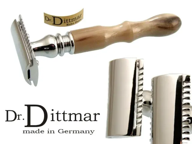 Dr. Dittmar No. 4 säkerhetshyvel horn sluten kam