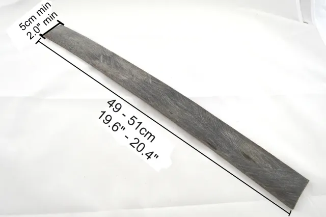 Dr Dittmar Hornplatta Buffelhorn 51 cm 5 cm