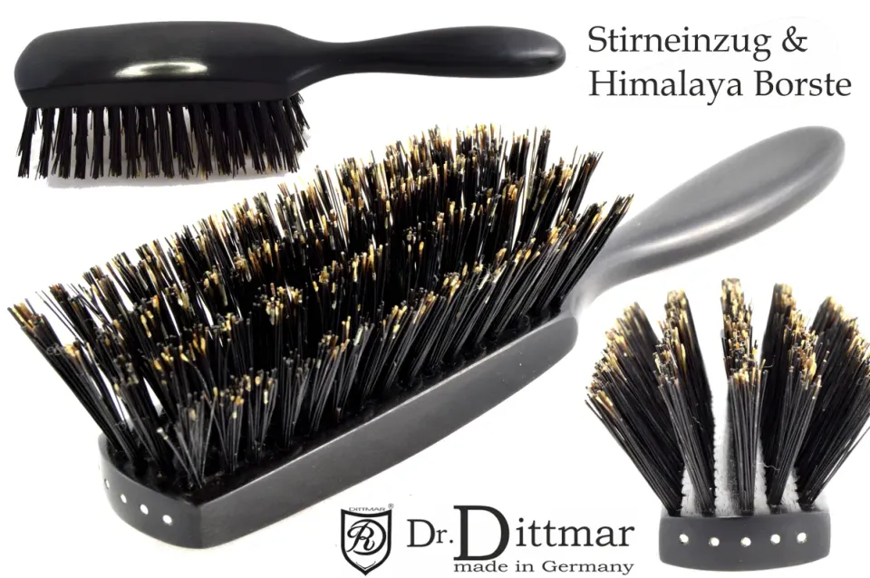 Dr. Dittmar hårborste ebenholts Himalaya 33 mm