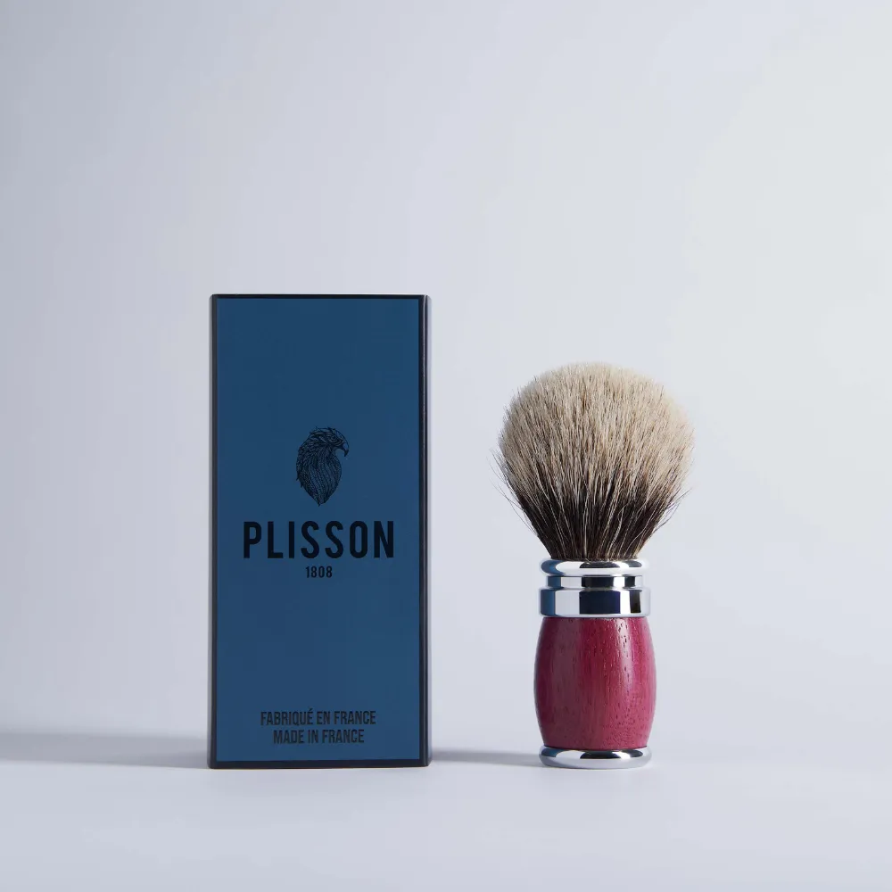 Plisson 1808 Joris rakborste amarantträ 12 grävling