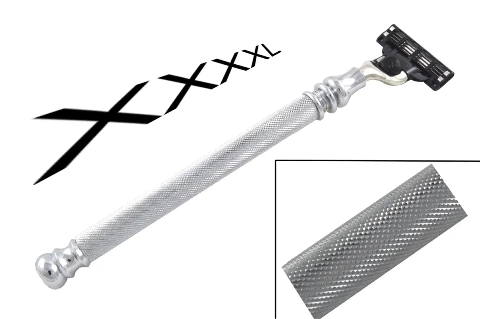 Dr. Dittmar Mach3 rakhyvel XXXXL mässing 20cm