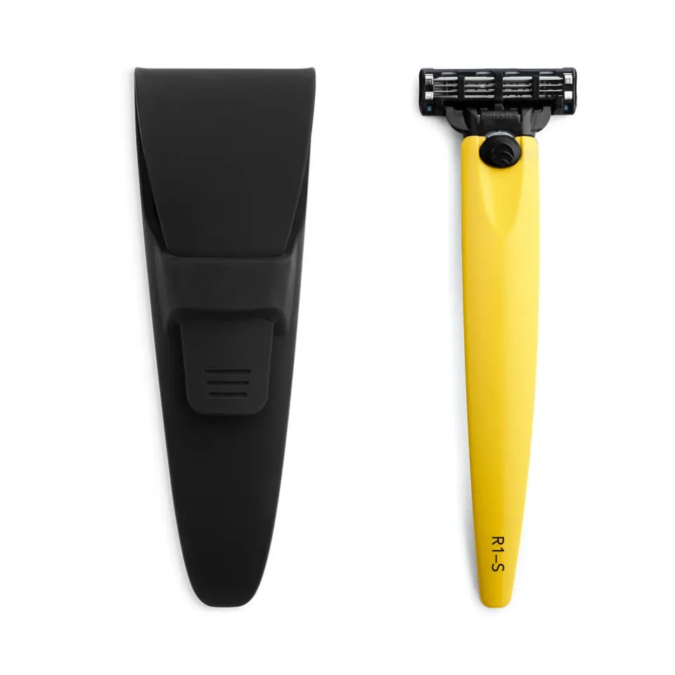 Bolin Webb R1 Ferrarra Yellow rakhyvel med fodral Mach3