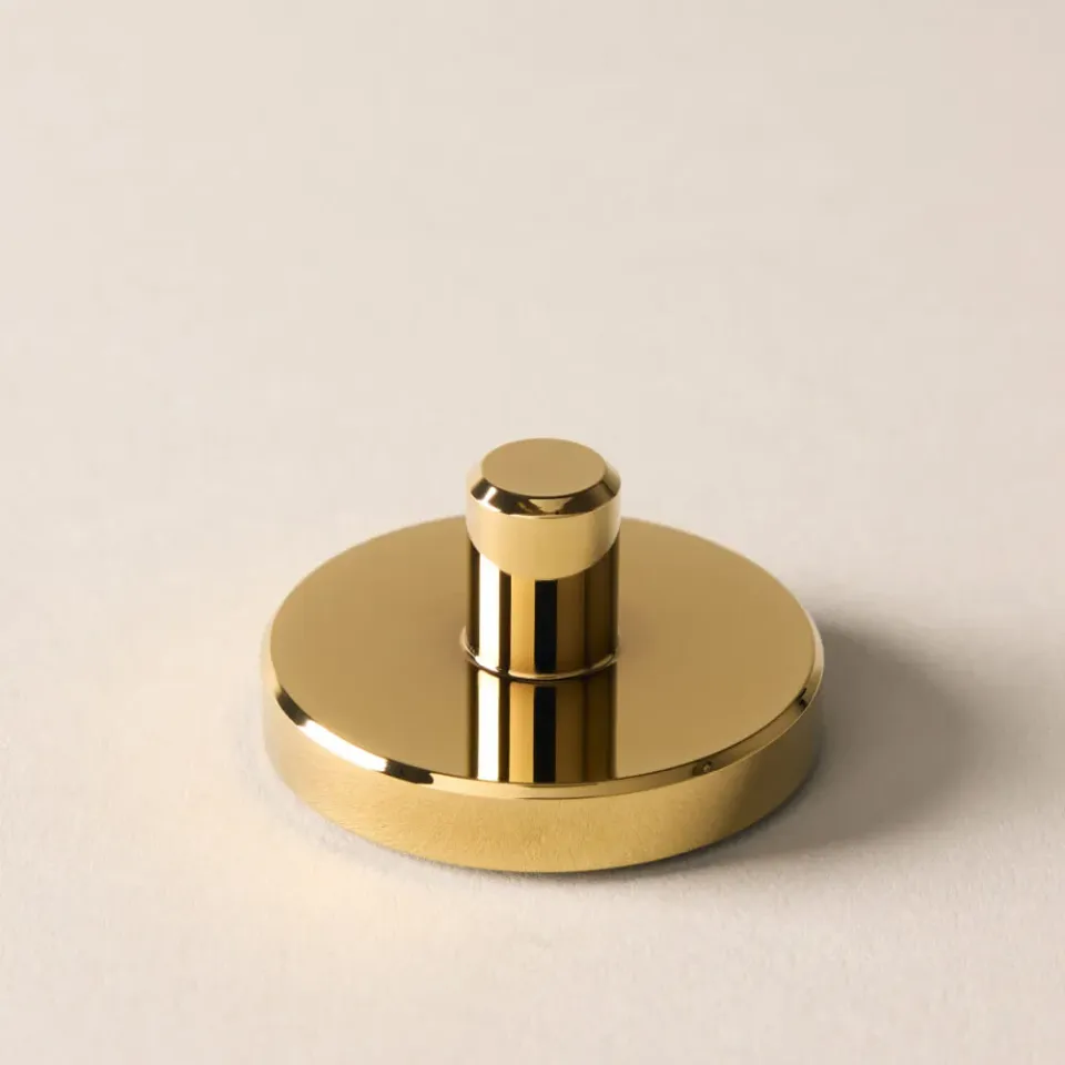 LEAF Single Edge ställ rakhyvel guld metall