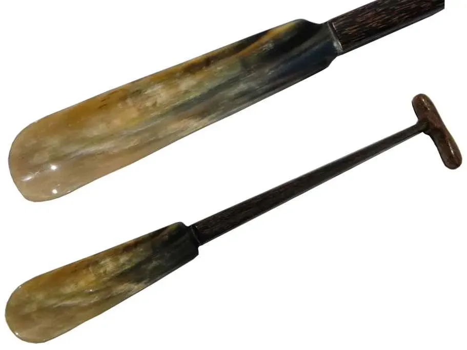 Dr. Dittmar skohorn tigerträ horn 74 cm