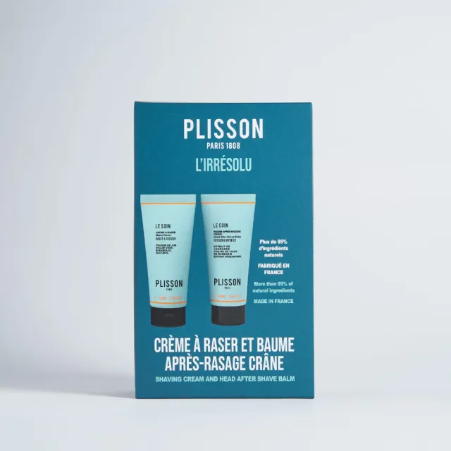 Plisson 1808 L Irrésolu rakvårdsset duo