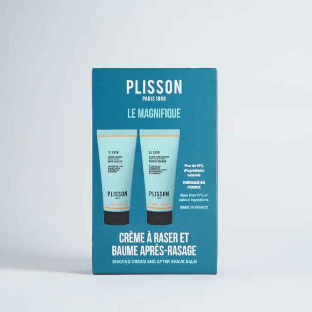 Plisson 1808 El Magnifico rakset kräm + balsam känslig