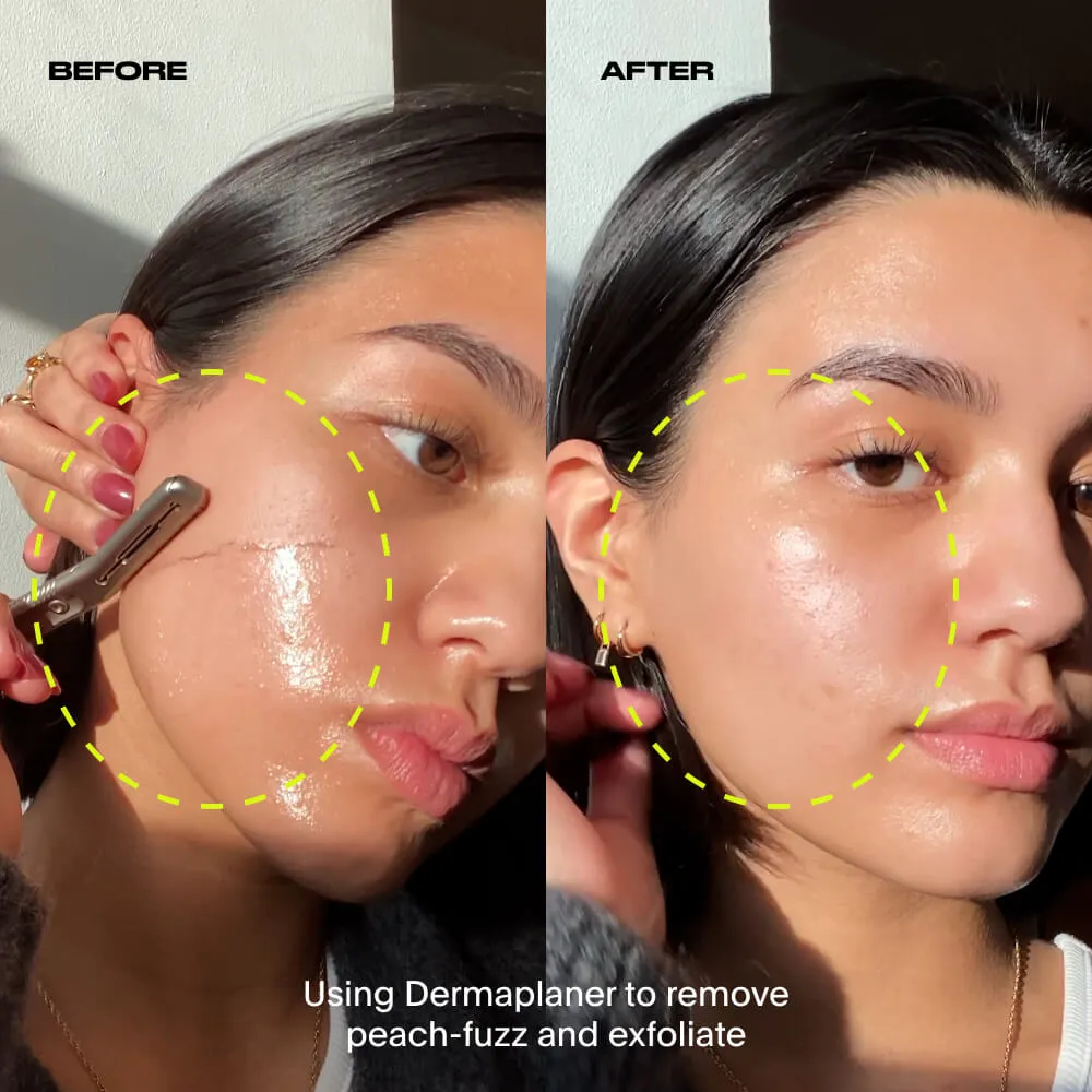 LEAF Dermaplaner ansiktsrakhyvel Prism verktyg