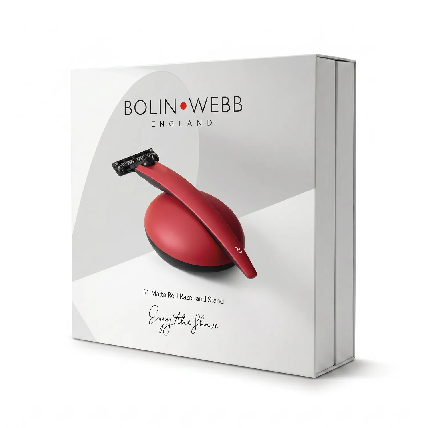 Bolin Webb R1 rakset mattröd Mach3 med ställ